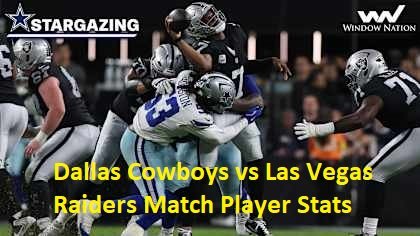 Dallas Cowboys vs Las Vegas Raiders Match Player Stats: A Complete Performance Breakdown Dallas Cowboys vs Las Vegas Raiders Match Player Stats