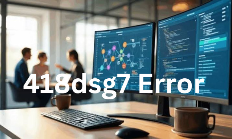 418dsg7 Error: Causes, Fixes, and Proven Troubleshooting Methods 418dsg7 Error